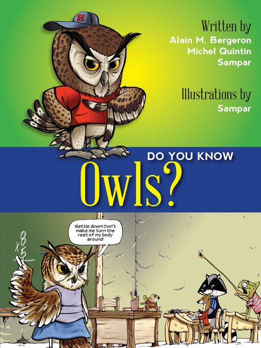 Title details for Do You Know Owls? by Alain M Bergeron - Available